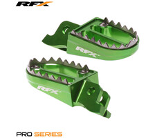 RFX RFX Pro 2 Fußrasten (Grün) - Kawasaki KXF250/450