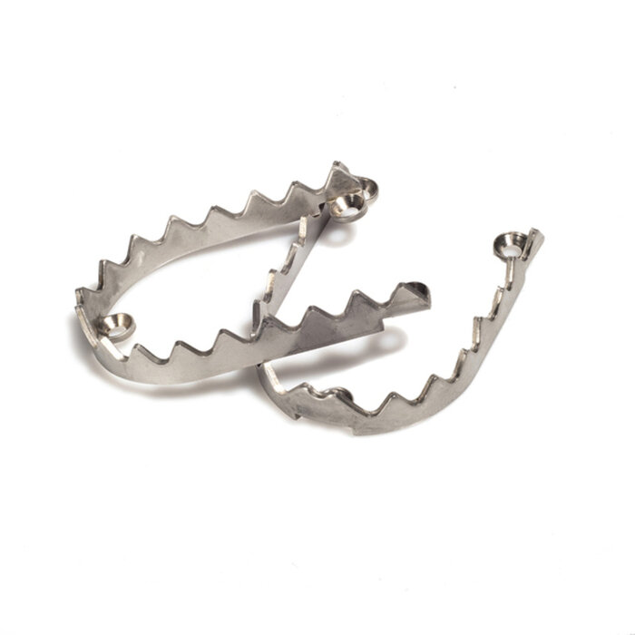 RFX RFX Pro Ersatzzähne Fußstütze 2 Haifischzähne (2 Stk.) Edelstahl