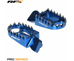 RFX RFX Pro CNC Aluminium Trials Fußraste (Blau) Universal - Gas-Gas/Beta/Sherco/Montesa