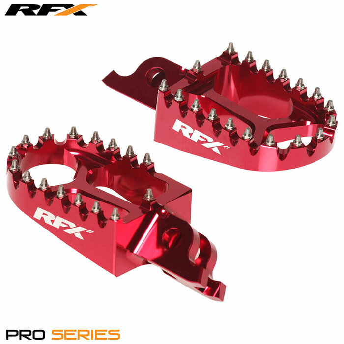 RFX RFX Pro CNC Aluminium Trials Fußraste (Rot) Universal - Gas-Gas/Beta/Sherco/Montesa