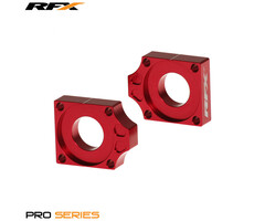 RFX RFX Pro Hinterachseinstellblöcke (Rot) - Honda CRF150