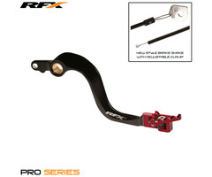 RFX RFX Pro FT Hinterradbremshebel (Schwarz/Rot) - Honda CR250
