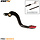 RFX Pro ST Hinterradbremshebel (Harteloxiert Schwarz/Rot) - Honda CR250