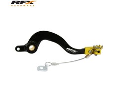 RFX RFX Pro FT Bremshebel hinten (schwarz/gelb) - Suzuki RMZ250