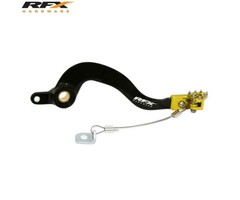 RFX RFX Pro ST Bremshebel hinten (Schwarz/Gelb) - Suzuki RMZ250/450