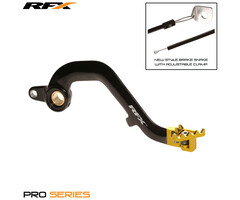 RFX RFX Pro FT Bremshebel hinten (schwarz/gelb) - Suzuki RM250