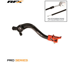 RFX RFX Pro FT Hinterradbremshebel (Schwarz/Orange) )