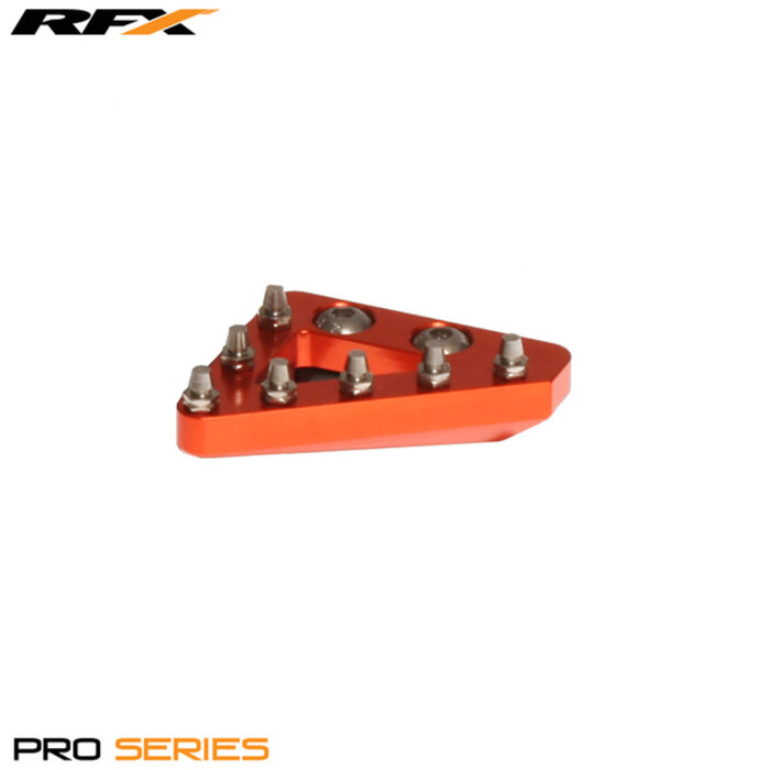 RFX RFX Pro Ersatz CNC Massive Hinterrad-Bremshebelspitze (Orange)