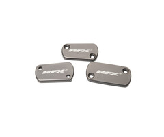 RFX RFX Pro Satz Behälterabdeckung (Mineralgrau) - Kawasaki KXF450