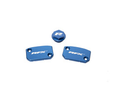 RFX RFX Pro Satz Behälterabdeckung (Blau) (Brembo Bremsen und Kupplung)