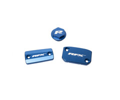 RFX RFX Pro Satz Behälterabdeckung (Blau) (Brembo-Bremsen und Magura-Kupplung)