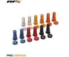 RFX RFX Pro Felgensicherungsmuttern und Unterlegscheiben (Silber) 2 Stk.