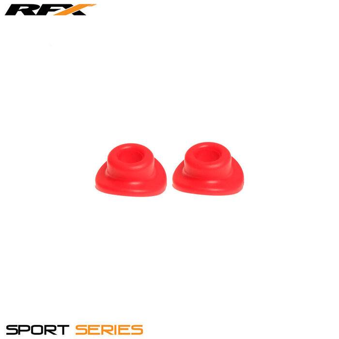 RFX RFX Sport Ventil Gummidichtungen (Rot) 2 Stk.