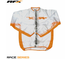 RFX RFX Sport Regenjacke (Transparent/Orange) Größe Jugend Größe M (8-10)