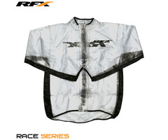 RFX RFX Sport Regenjacke (Transparent/Schwarz) Erwachsene Größe XS
