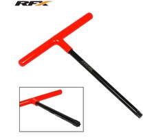 RFX RFX Pro T-Stange (Schwarz/Orange) Standardlänge mit Gummigriff - KTM T45 Torx-Kopf