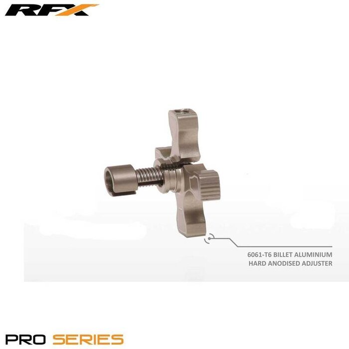 RFX RFX Pro Kupplungsbaugruppe Ersatz-Schnelleinsteller und Schraube (harteloxiert)