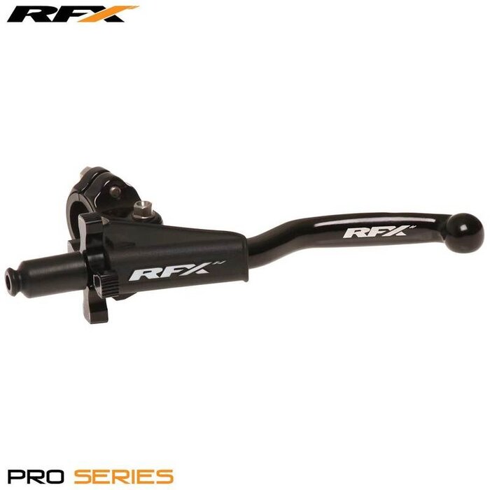RFX Pro Kupplungshebel-Baugruppe geschmiedet (Schwarz) 2-Takt Universal EZ Adjust