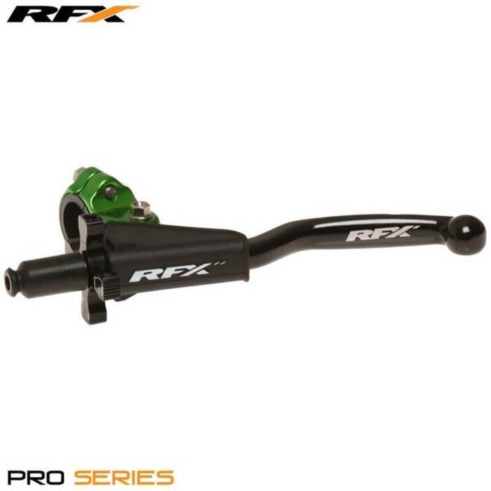 RFX Pro Kupplungshebel-Baugruppe geschmiedet (Grün) 2-Takt Universal EZ Adjust