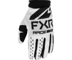 FXR Reflex MX Handschuhe weiss schwarz