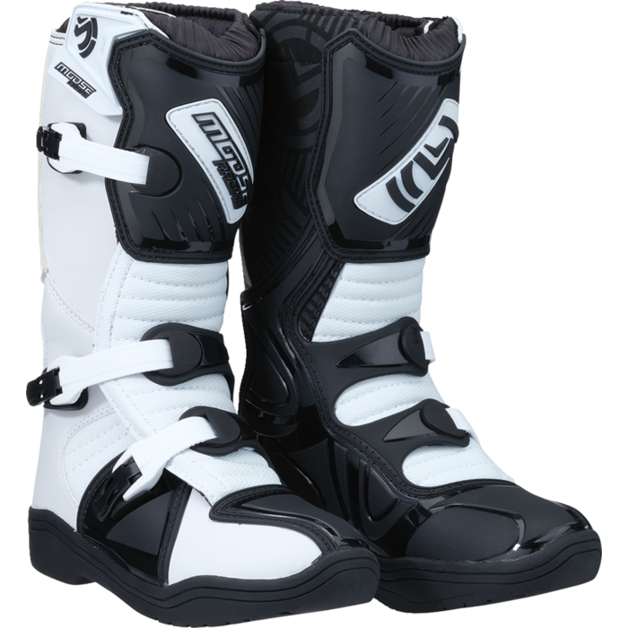 Moose Racing Kinder Offroad Cross Stiefel M1.3 schwarz weiss