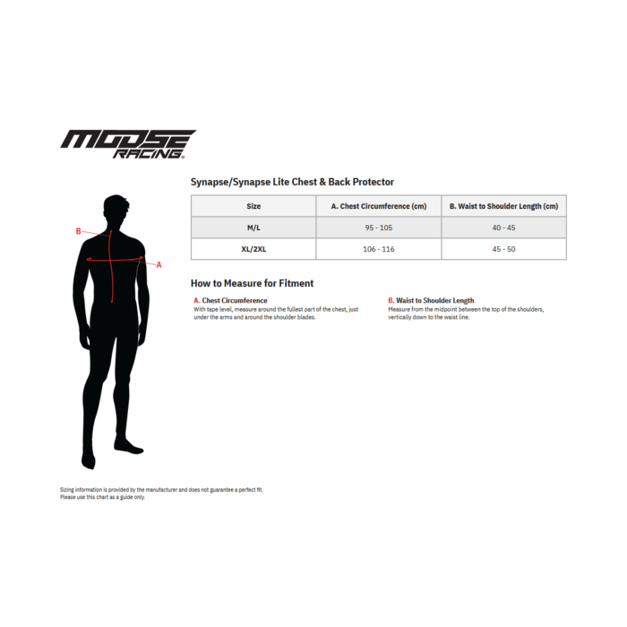 Moose Racing Brustpanzer schwarz Synapse Lite Pro Roost Deflector