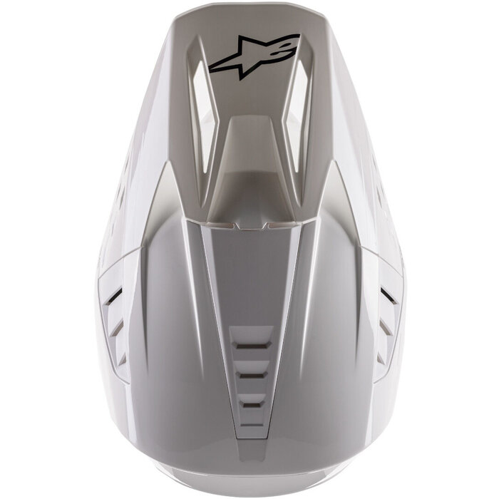Alpinestars SM5 Solid Motocross Helm weiss