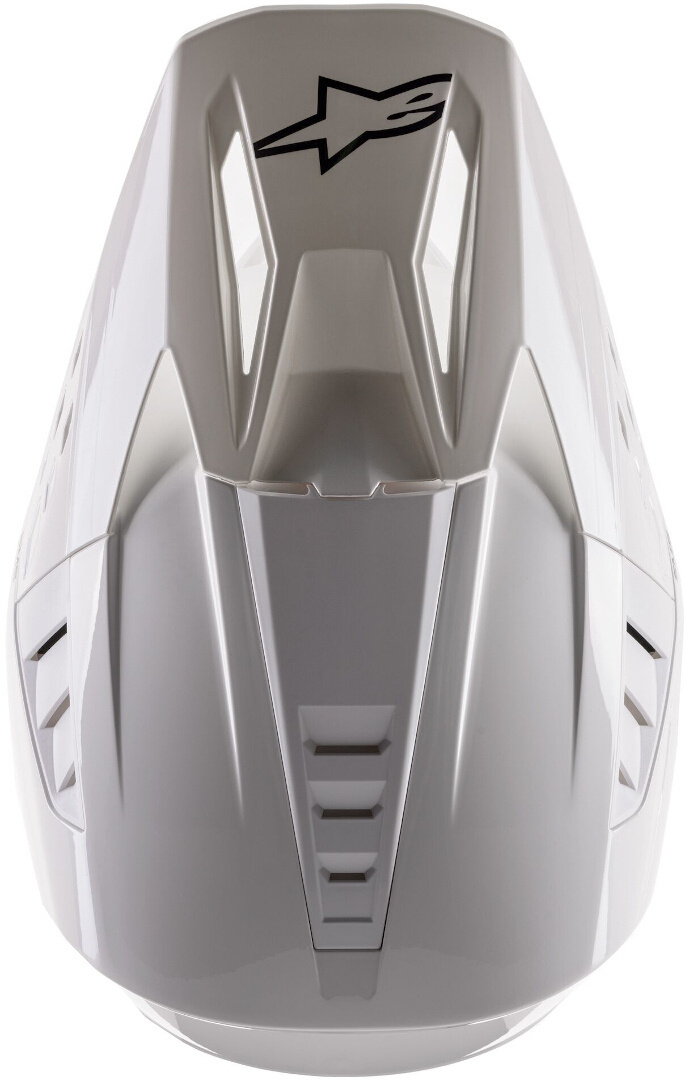 Alpinestars SM5 Solid Motocross Helm weiss