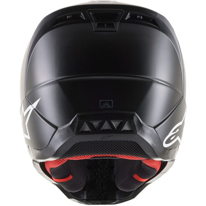 Alpinestars S-M5 Solid Motocross Helm schwarz matt