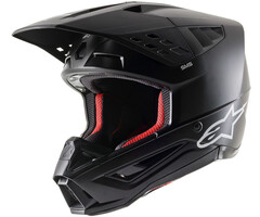 Alpinestars S-M5 Solid Motocross Helm schwarz matt