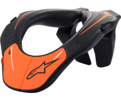 Alpinestars Kinder Nackenschutz Neck Support schwarz - orange