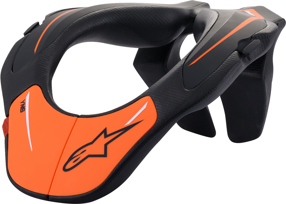 Alpinestars Kinder Nackenschutz Neck Support schwarz - orange