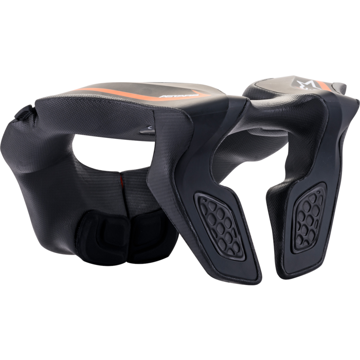 Alpinestars Kinder Nackenschutz Neck Support schwarz - orange