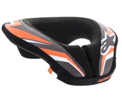 Alpinestars Kinder Nackenschutz Sequence Neck Roll - orange grau