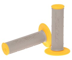 RFX RFX Pro Zweib Komponenten Griffe Schwarz Mitte (Grau/Gelb) Paar