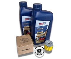 Eurolub Ölwechselset - Motoröl + Ölfilter für Zontes G1 - U - GK 125cc Modell