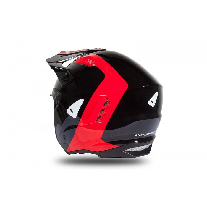 UFO Jet Helm Sheratan - Schwarz glänzend