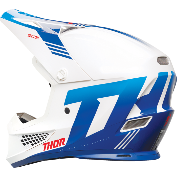 Thor Helm Sector 2 weiss blau