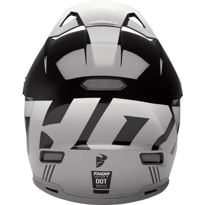 Thor Helm Sector 2 schwarz weiss