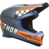 Thor Helm Sector 2 matt weiss orange grau blau