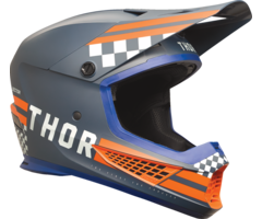 Thor Helm Sector 2 matt weiss orange grau blau
