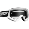 Thor Kinder Jugend Combat Racer Brille weiss schwarz