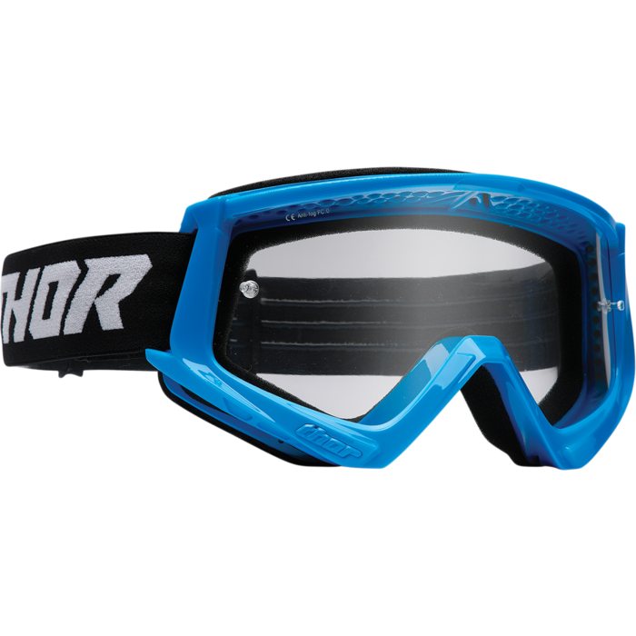 Thor Kinder Jugend Combat Racer Brille blau