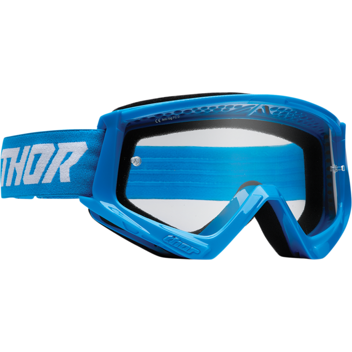 Thor Kinder Jugend Combat Racer Brille blau - blau