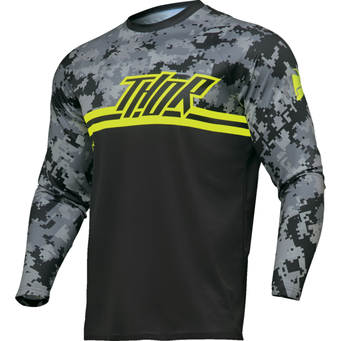 Thor Sector DIGI Jersey schwarz camo
