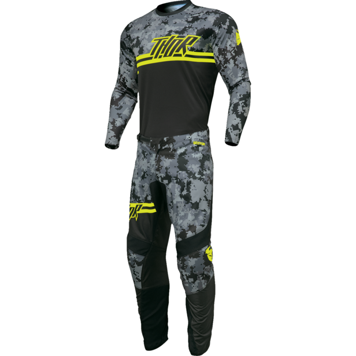 Thor Sector DIGI Jersey schwarz camo