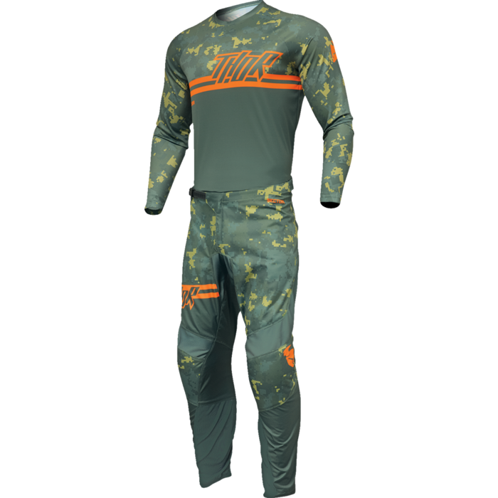 Thor Sector DIGI Jersey grün camo
