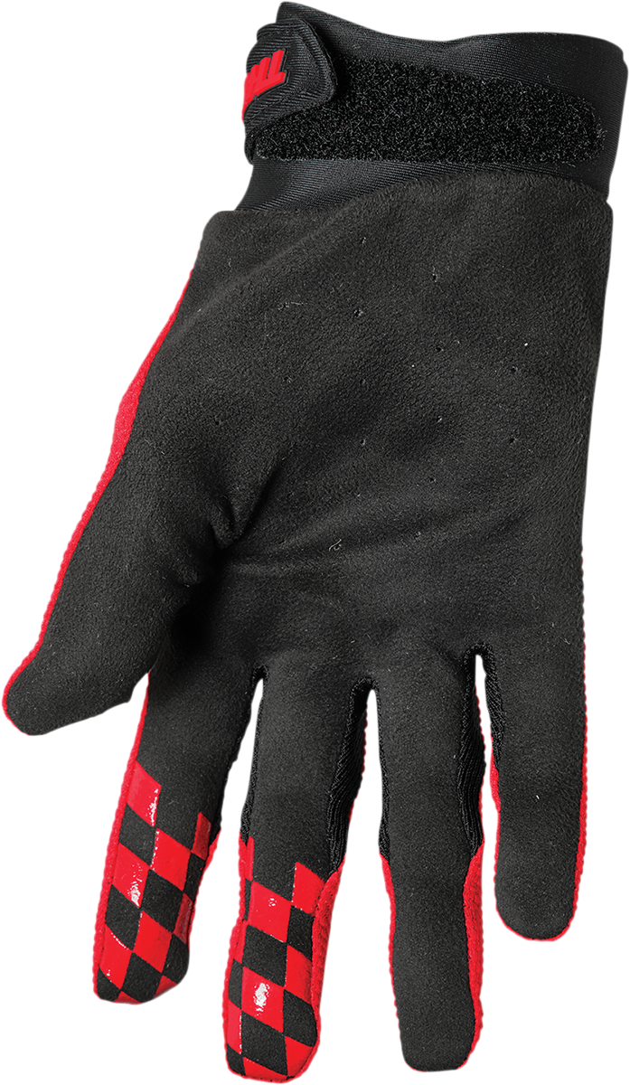 Thor Draft Offroad Handschuhe schwarz rot