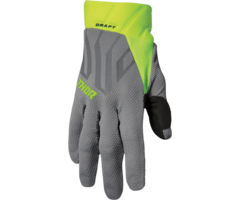 Thor Draft Offroad Handschuhe Acid grün grau