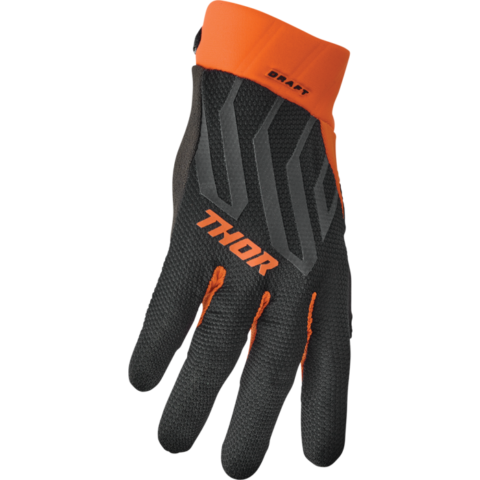 Thor Draft Offroad Handschuhe schwarz orange